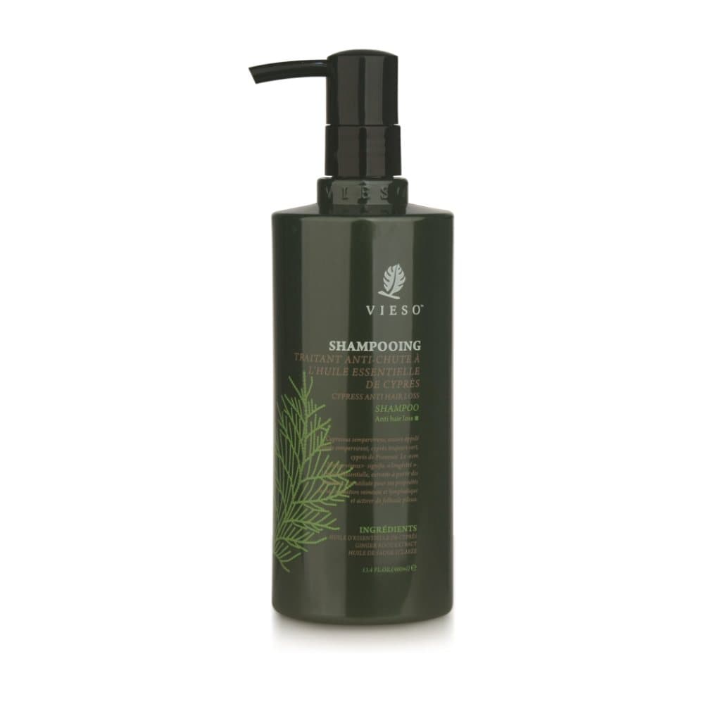 Vieso Cypress Anti-Hair-Loss Shampoo, 400 ml pump bottle