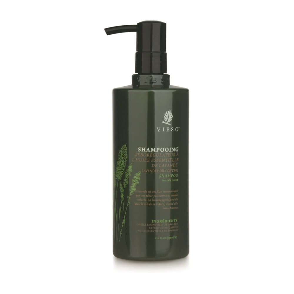 Vieso Lavender Oil Control Shampoo, 400 ml pump bottle