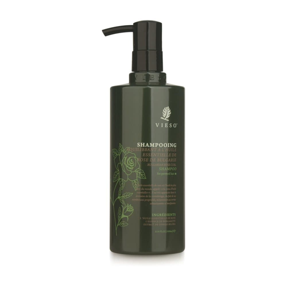 Vieso Bulgarian Rose Curl Shampoo, 400 ml pump bottle